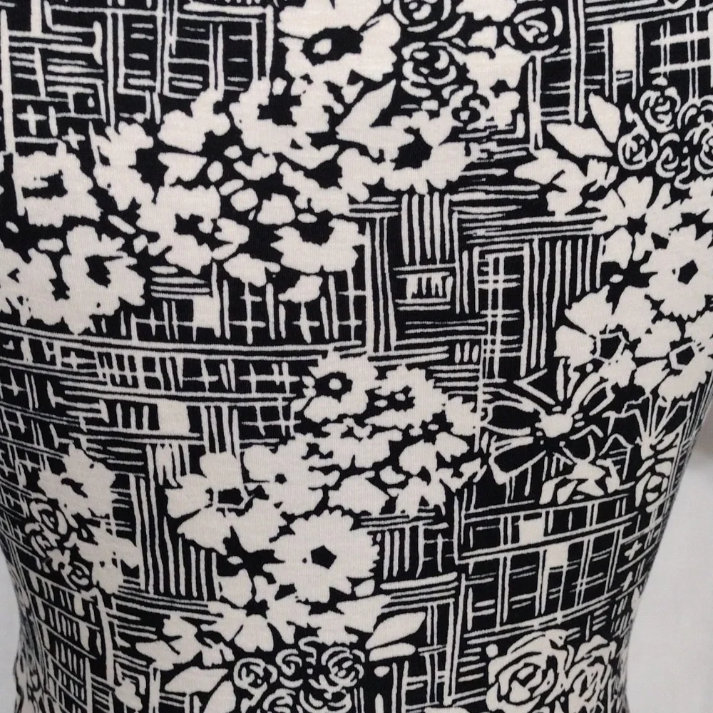 NWT Maeve Catalina Black Floral Tiered Maxi Dress Small Elegant Chic MSRP $138 - Picture 8 of 17